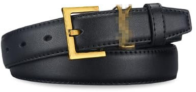 DKDXID Gürtel Schmal Damen Schwarz,Gürtel Erstellbarer,Taillengürtel Dekorativen,Skinny Ledergürtel für Kleider,Ledergürtel Schmal,Taillengürtel Verstellbar,Hüftgürtel Vintage,Mode Belt Women Thin