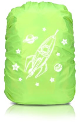 Meleager Regenschutz Schulranzen, Regenüberzug Rucksack, Schulrucksack Regenschutz Reflektierend, Schultasche Regenschutz, Regenhülle Schulranzen Regenabdeckung für Jungen Mädchen Schulanfänger