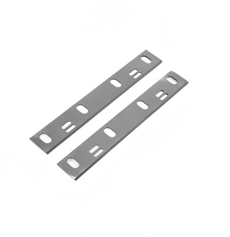 Juego de 2 cuchillas for cepilladora, 158 x 22 x 1,8 mm, cuchillas for cepilladora HSS, herramientas afiladas for trabajar la madera con cuchillas reversibles y bordes de corte afilados