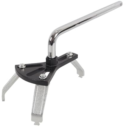 Ludom Kit universal de herramientas para extracción de bomba de combustible, tapa de tanque, llave para módulo de bomba de combustible y llave de anillo de seguridad ajustable.
