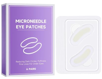 Mascarillas para el Contorno de los Ojos | 6 Unidades de parches reafirmantes e hidratantes | Parches hidratantes para ojos | Para Viaje, Hogar, Mañana Y Noche, Rutina Diaria, Spa Y Salón