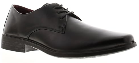 Business Class Drift Men's Lace-Ups. Comfortable Black Smart Shoes Men. Formal Classic Dress Shoes Ideal for Work, School Or Formal Events. Men's Black Loafers Available in 8 Sizes Black 8 UK