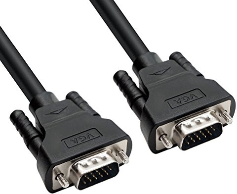 DTECH 5 Feet VGA to VGA Cable for Computer Monitor Projector 1080p High Resolution (1.5m)