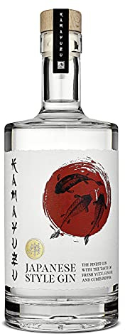 Wajos Kamayuzu Gin 42% vol 500ml – Gin mit Yuzu Geschmack für Gin Tonic & Cocktails - Perfekt als Gin Geschenk und Japan Fans