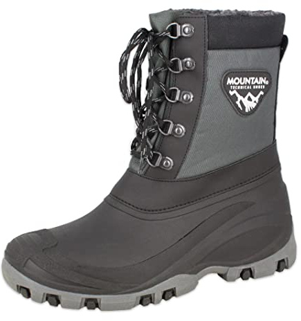 Beck Botas de montaña para hombre, Negro, 39/40 EU