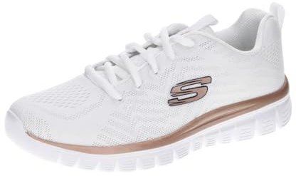 Skechers Scarpe da Ginnastica Graceful Get Connected Bianche