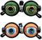 WANGCL 2 lustige Brillen, Spielzeug, Partybrille, große Augen, für Kostümzubehör und Foto-Requisiten