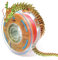 YOUSU Dreifarbiges PLA Filament,3D Drucker Filament 1,75 mm (± 0,03 mm),Seiden Gold/Grün/Rosa Dreifarbiges Filament,Passend für die Meisten FDM Drucker,1 kg/2,2 lbs