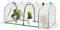 Klein Gewächshaus, Gartengewächshäuser Tomaten Gewächshaus Foliengewächshaus Stabil Tomatenhaus Garten Winterfest, Standgewächshaus