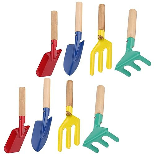 Garneck Truelle De Jardin Outil à Main De Jardin Pelle De Creusement De Transplantation Râteau Fourche pour Désherber Et Remuer