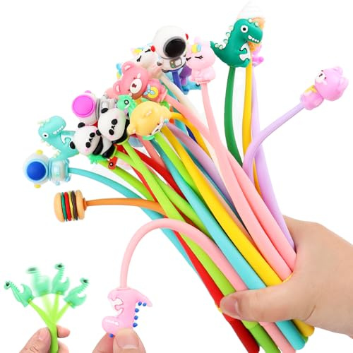 30-pack gelpenna-set, Shake-kulspetspenna, Kawaii gelpenna djur, kulspetspenna för barn med färgglatt tecknat motiv, små presenter för barn, giveaways barnkalas gästpresenter | Coola pennor för barn med tecknad design, fidget penna, små presenter till barn, ge bort barns födelsedag, gästpresenter