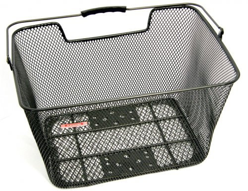 Hinterradkorb Pletscher schwarz