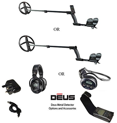 XP Deus Metal Detector with 9 X35 Coil & WS5 Cordless Headphones