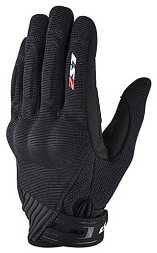 LS2 70011F0012XS Dart 2 motorcykelhandskar, dam, svart, XS
