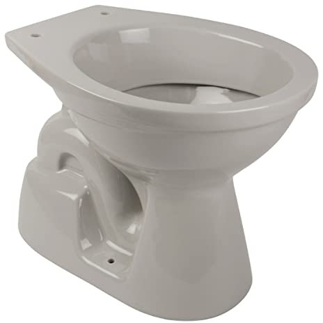 BELVIT Stand-WC Tiefspüler, Tiefspültechnik, Abgang Boden senkrecht, 39x35x55,5 cm, Sanitärkeramik, Manhattan Grau, bodenstehend, TÜV geprüft, 28 cm