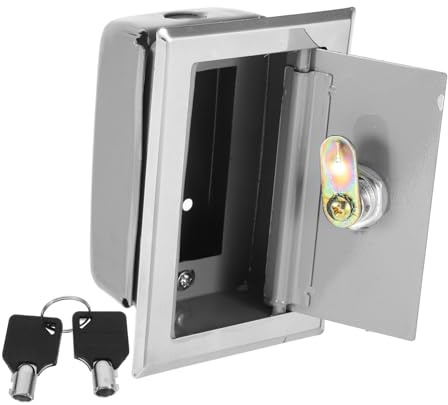 HOLIDYOYO Roller Shutter Door Switch Box Easy Install Empty Interface Key Switch Electronic Lock Shutter Accessories