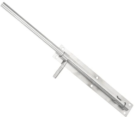 NULYLU Verrou Porte Coulissant Loquet De Serrure Pour Portail Bois Fixation Au Sol Sans Outil