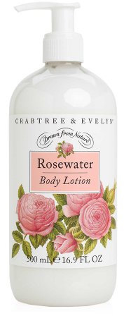 Crabtree & Evelyn Rosewater Hand & Body Lotion Pump 500ml
