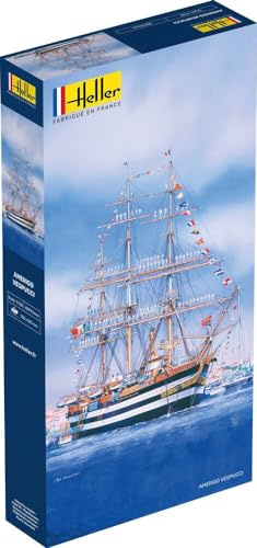 Heller 80807 modellbyggsats Amerigo Vespucci