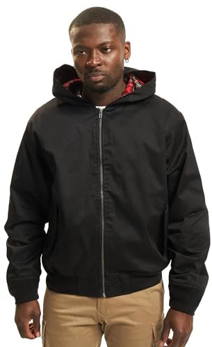 Brandit Hooded Canterbury Jacke, schwarz, Gr. M