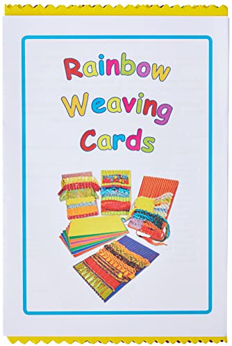 Springboard 10373 Coloured Weaving Cards (Pack of 20 Boards) 15 x 22.5 cm