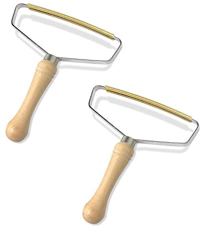 Jiuhao 2Pcs Lint Remover for Carpet Reusable Lint Roller Scraper for Cleaning Pet Hair On Carpets,Sofas,Beds,Blankets,Clothes Lint Removal Pro Tool