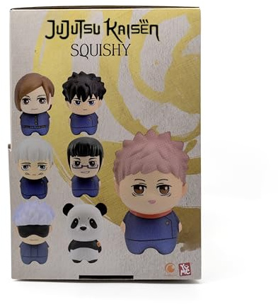 YuMe Jujutsu Kaisen Squishy Blind Mystery Tasche, 12 Stück, zufällige Auswahl