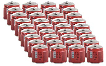 ALPEN CAMPING - Pack 36 Cartouches Gaz 190g Butane Propane Mix, Sécurité Stop Gaz Certifiée EN521, Recharge Universelle Perçable Type 200 pour Réchaud, Lampe à Souder & Camping