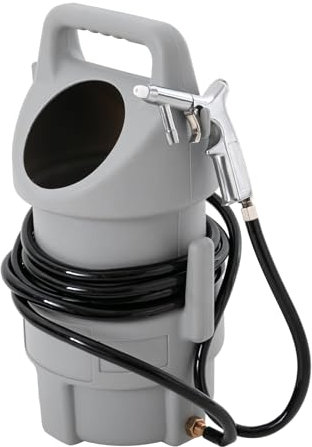 Sableuse à air comprimé 50 lbs - Sableuse mobile - Réservoir avec pistolet de sablage - Tube de 4,5 m - Pour sabler le métal et enlever la rouille