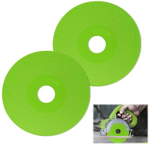 LUMOOM 2 dischi flessibili diamantati da 115 mm, taglio a umido e a secco per gres porcellanato, smerigliatrice angolare dischi per vetro spesso ceramica marmo taglio rettifica