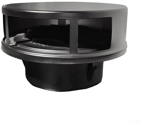 ReachMall Vent Exhaust Cap 304 Stainless Steel with Insect Screen and Rain Protection Features for 100mm Air Duct Ventilation Grille Cover, Suitable for Chimney and Facades (100mm)