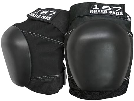 187 Killer Pads Pro Knee Pad, Black, Large