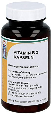 Vitamin B2 20 mg Riboflavin Kapseln