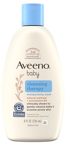 In-Ear Earphones Aveeno Baby Cleansing Therapy Moisturising Baby Shower Gel with Natural Oatmeal & ProVita