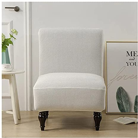 RTSFKFS Cubre Sofá de 1 Plaza Elástica Funda para Sillón sin Brazos, Funda para Silla de Club Funda Reclinable Funda de Sofá Individual Lavable,Modernas Fundas Protectoras para Chesters