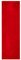 vidaXL Soft Short Pile Rug - Vibrantly Red Washable Floor Mat, 100% Polyester Carpet for Indoor Use, Non-Slip Backing, Underfloor Heating Compatible, 80x250cm'