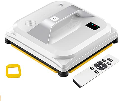 Robot de limpieza de ventanas y aspiradora de ventanas, robot limpiador de ventanas para vidrio, espejos, azulejos, cerámica, ventanas estándar, de altura alta y sin marco, herramienta de limpieza