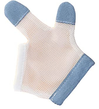 GALPADA Beißhandschuhe Halbfinger Aus Nylon Atmungsaktive Kinderhandschuhe Mit Verstellbarem Manschettenband Hautfreundlich Und Schnelltrocknend Für Kleinkinder