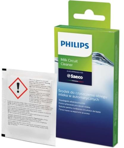 Saeco Limpiador de circuito de leche CA6705/60 para cafeteras automáticas, 12 g (2 unidades)