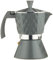 TLW direkt Espressokocher, Aluminium, Anthrazit, 16 x 12 x 20 cm, 4-Einheiten