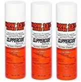 Clippercide Lot de 3 flacons de spray pour tondeuse à cheveux, formule 5 en 1, 425 g