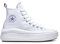 Converse Jungen Chuck Taylor All Star Move Platform Sneaker, White Pixel Purple White, 38 EU