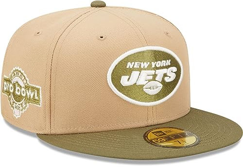 New Era 59Fifty Fitted Cap - SIDEPATCH New York Jets - 7 3/4