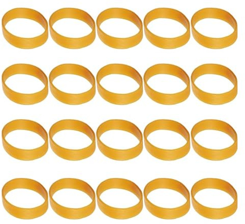 RmKbe 20pcs Ski Brake Retainers Snowboard Binding Rubber Bands Winter Sports Ski Tuning Accessories for Snowboard
