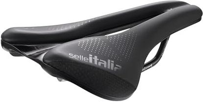 Selle Italia Novus Boost Evo X-Cross TM Superflow - Selle VTT et Gravel, Tout-Terrain, Trou Anatomique, Inserts SuperFabric, Rembourrage Supplémentaire - Taille L3, Noir