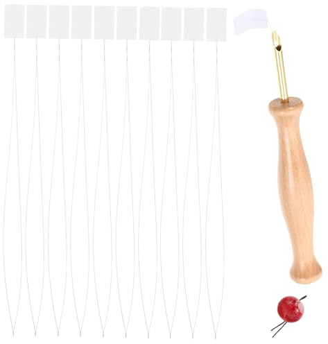 Homoyoyo 10pezzi Infila Aghi in Strumenti per Cucire Mano e Macchina da Cucire Infila Aghi Fai da Te per Perline Pratico e Portatile Perline per Cucito e Ricamo