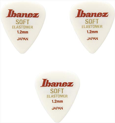 Ibanez BEL14ST12 Elastomer Picks Soft White - Plektren Set