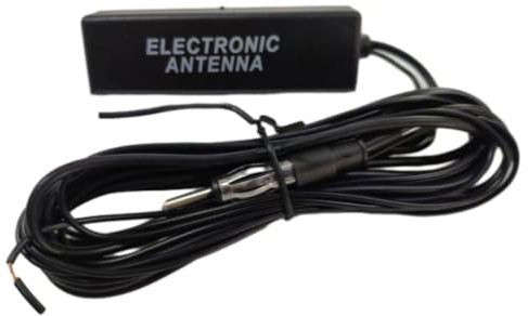 Riloer Car Hidden Amplified Antenna, Electronic Car Stereo Antenna AM FM Radio Hideaway Amplified Antenna