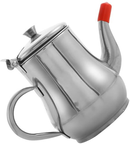 Luxshiny Contenedor De Grasa para Cocinar De 13 Oz con Colador Lata De Almacenamiento De Aceite De Acero Inoxidable con Tapa Separador De Grasa De Aceite De Metal Tazón Separador De Aceite