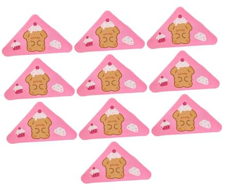 GiaoRosi 10 Trombones pour Dossiers, Pinces D'angle pour Livres, Trombones pour Documents Scolaires et de Bureau, Chien